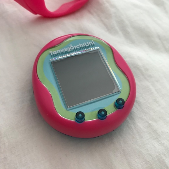 Tamagotchi Uni Pink Green Blue With Watch Wrist Band Screen Protector - Picture 5 of 16